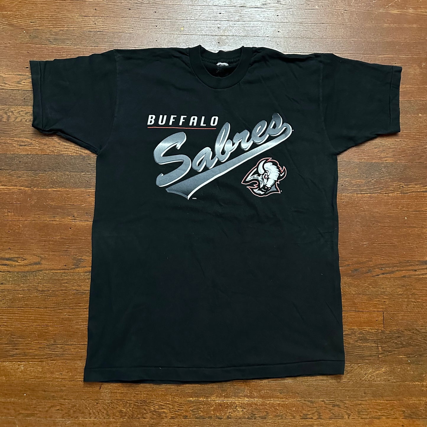 Vintage 1990s Buffalo Sabres Goathead Shirt Size XL