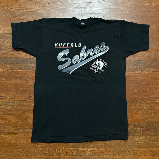 Vintage 1990s Buffalo Sabres Goathead Shirt Size XL