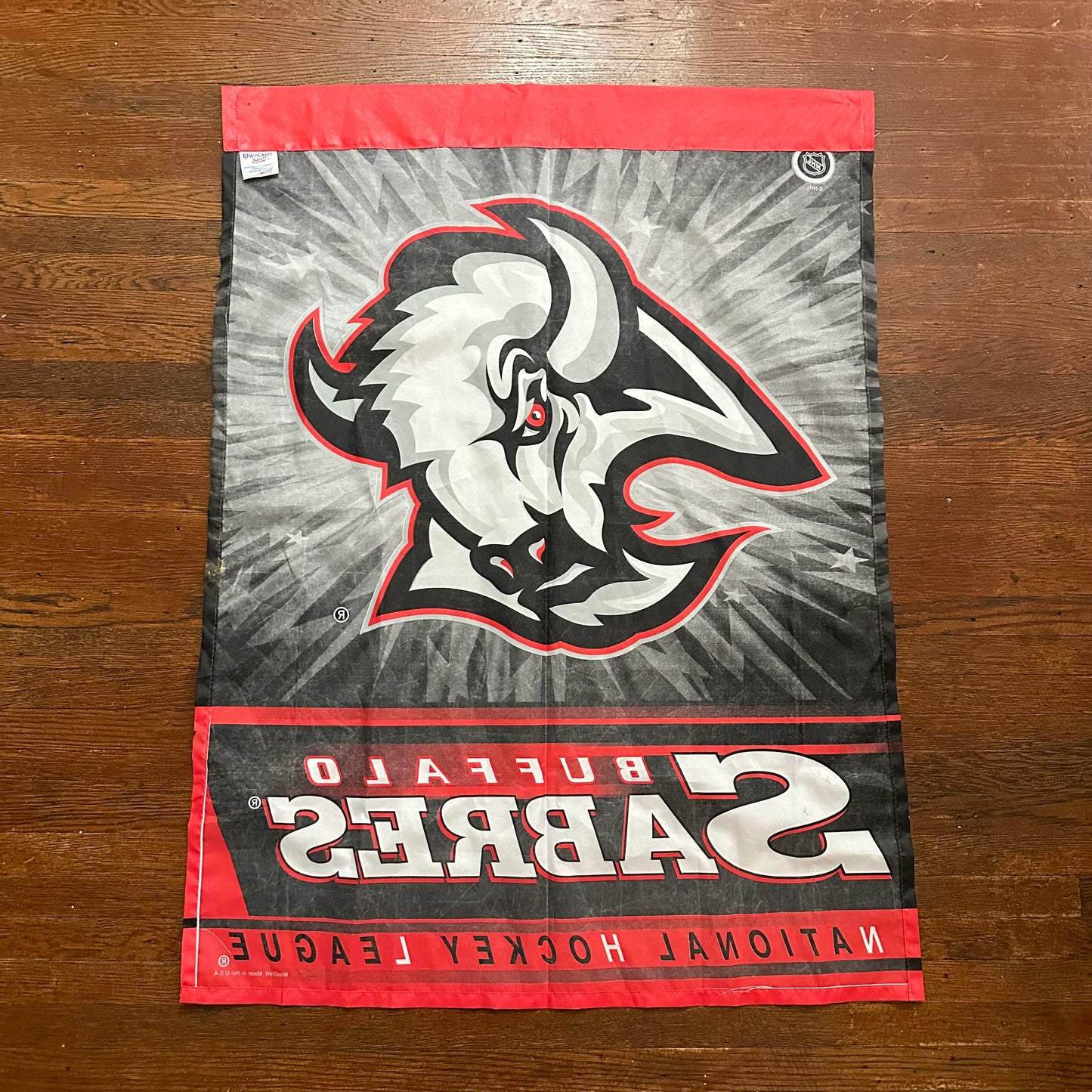 Vintage Wincraft Buffalo Sabres Vertical Flag