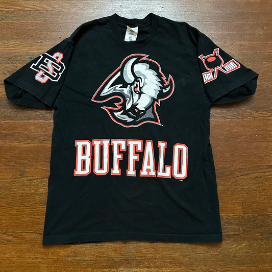Vintage 1990s Buffalo Sabres Double Sided Shirt Size M/L