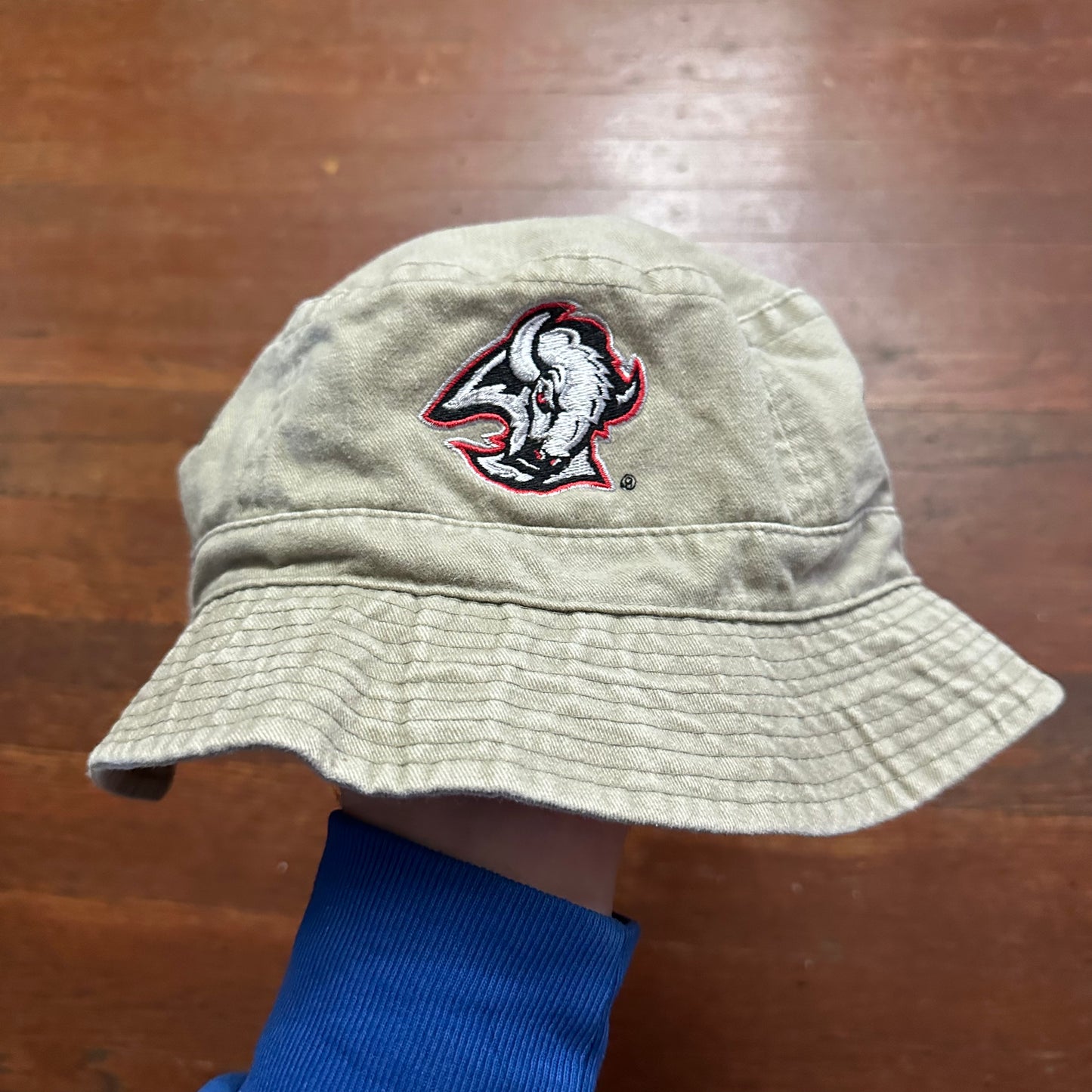 Vintage Buffalo Sabres Goathead Bucket Hat